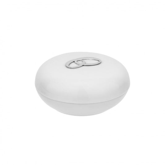 CAIXA TOPAZIO ALIANÇAS PORCELANA