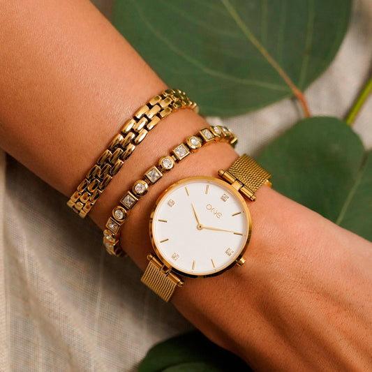 RELOGIO ONE SENHORA DIVINE GOLD