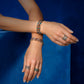 PULSEIRA TASHI ISTAMBUL AZUL EM PRATA 925