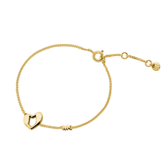 PULSEIRA MICHAEL KORS EM PRATA 925% DOURADA