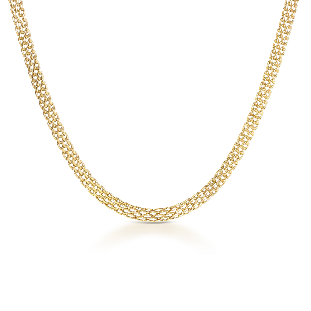 COLAR ONE SENHORA NECKMESS CHARMING GOLD