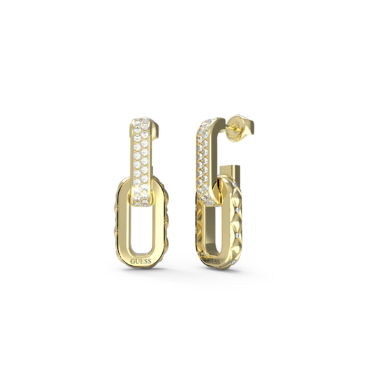 BRINSCOS GUESS "STYLISH" DOURADO COM ZIRCÓNIAS