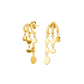 BRINCOS ONE SENHORA DROP GOLD