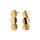 BRINCOS VIDAL & VIDAL EM BRONZE BANHADO A OURO 18K
