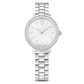 Relógio Swarovski Matrix 3-link Fabrico suíço, Pulseira de metal, Prata, Aço inoxidável