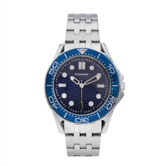 RELÓGIO RADIANT HOMEM CHRIS AZUL/PRATEADO