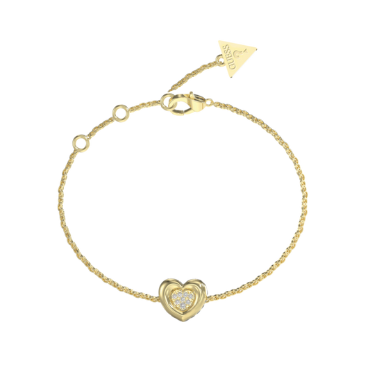 PULSEIRA GUESS L.O.V.E DOURADO
