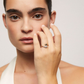 ANEL VIDAL & VIDAL EM BRONZE COM BANHO DE OURO 18K