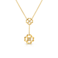 COLAR ONE SENHORA BLISS CRYSTAL GOLD