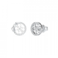 BRINCOS GUESS EM AÇO COM ZIRCÓNIAS