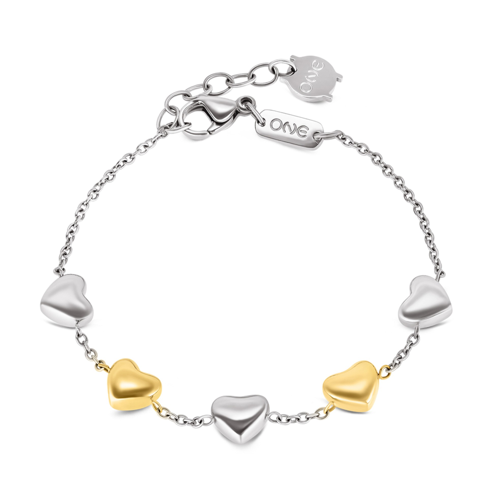 PULSEIRA ONE SENHORA CRAZY HEART EMBRACE BICOLOR