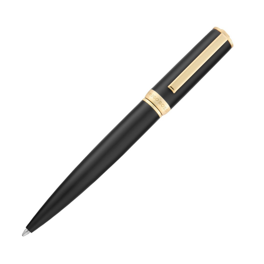 CANETA HUGO BOSS DOUBLE BLACK & GOLD