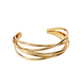 PULSEIRA ESCRAVA VIDAL & VIDAL EM BRONZE BANHADO A OURO 18KT