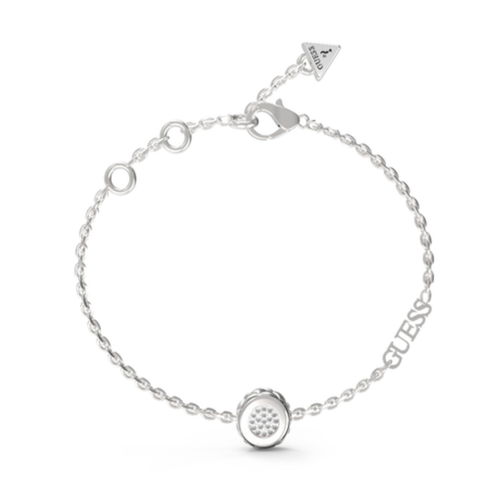 PULSEIRA GUESS EM AÇO COM ZIRCÓNIAS