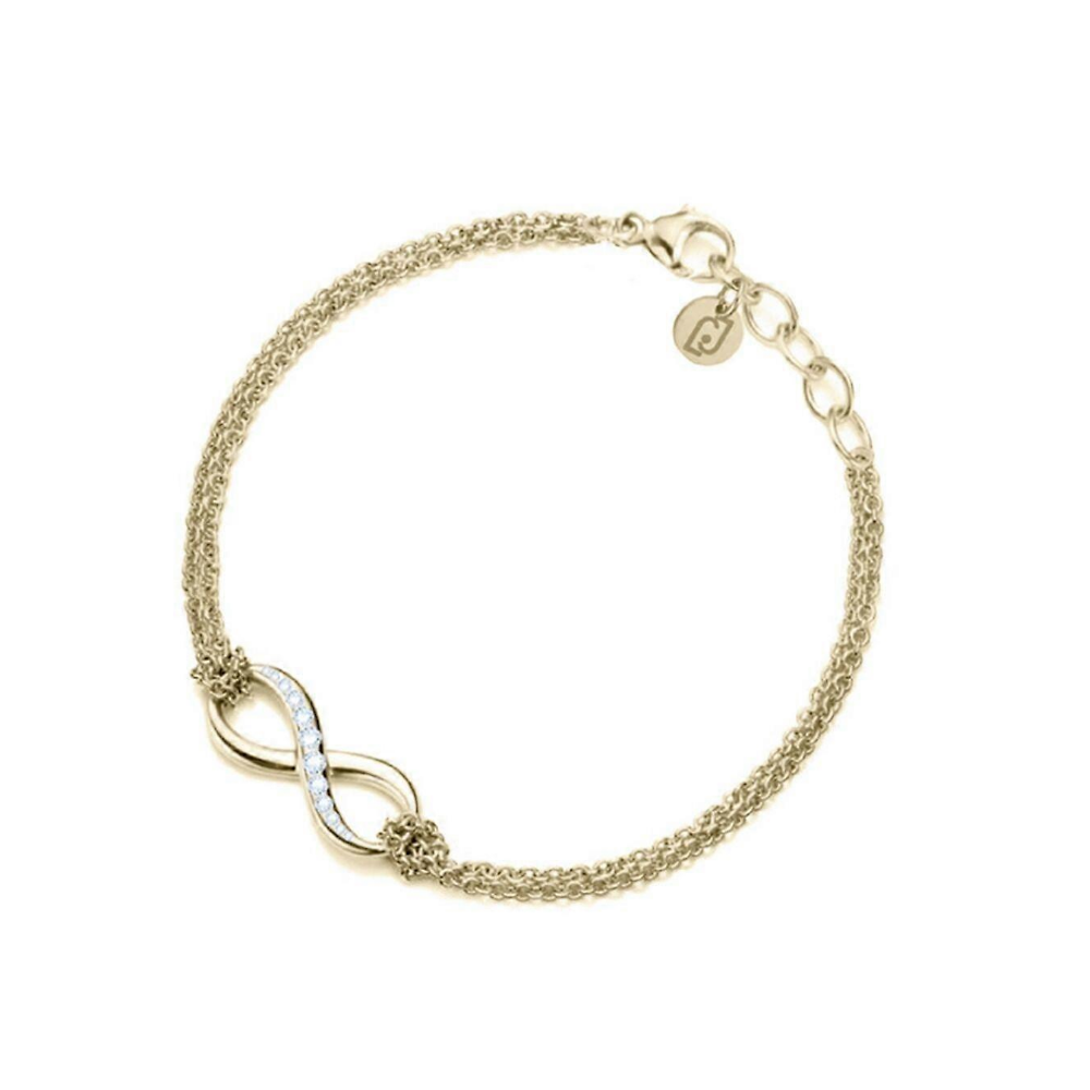 PULSEIRA LIU JO EM AÇO INFINITO COM ZIRCÓNIAS