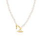 COLAR ONE SENHORA NECKMESS OCEANIC PEARL GOLD