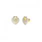BRINCOS GUESS EM AÇO DOURADO COM ZIRCÓNIAS