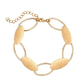 PULSEIRA  VIDAL & VIDAL EM BRONZE BANHADO A OURO 18 KT