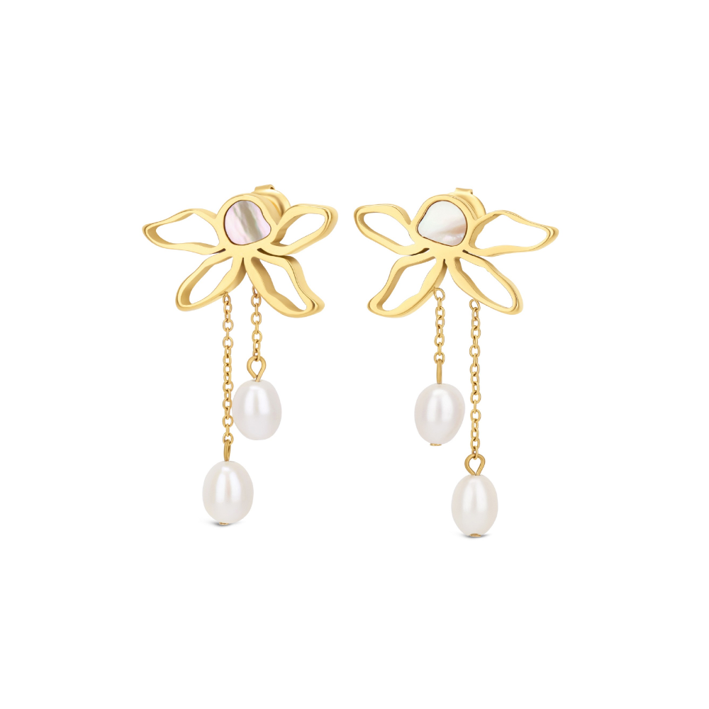 BRINCOS ONE SENHORA SOPHIA LONG GOLD