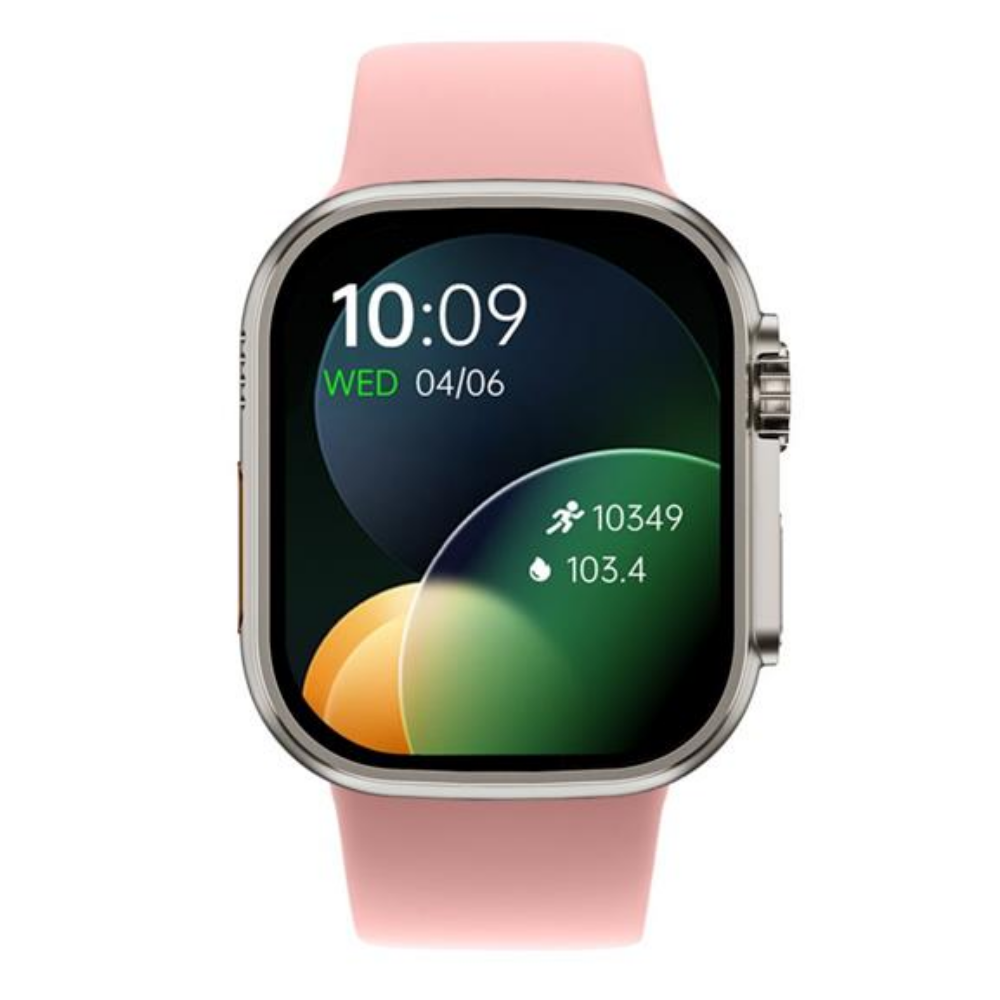 SMARTWATCH RADIANT HOLLYWOOD SILICONE ROSA