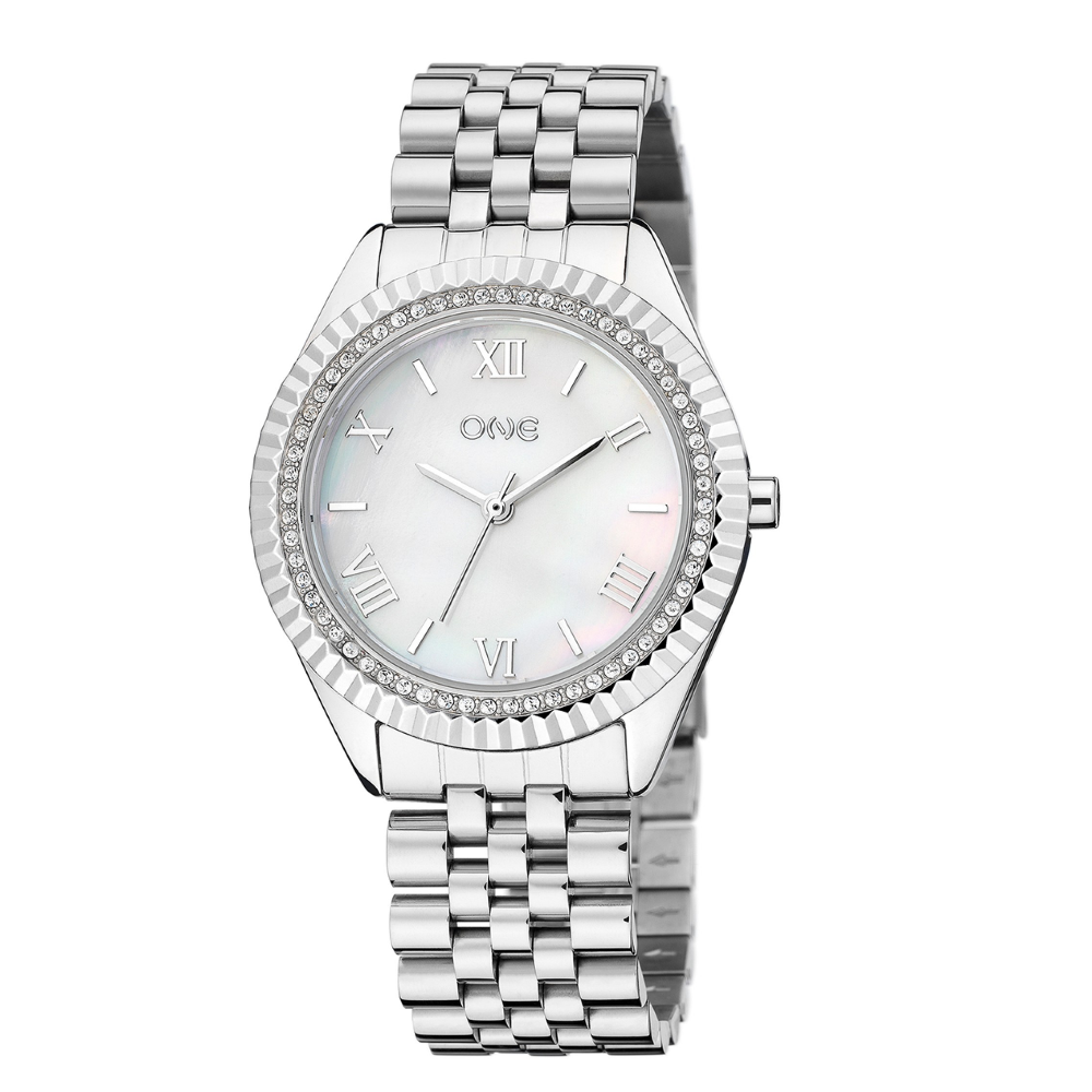 RELÓGIO ONE SENHORA CELEBRITY SILVER