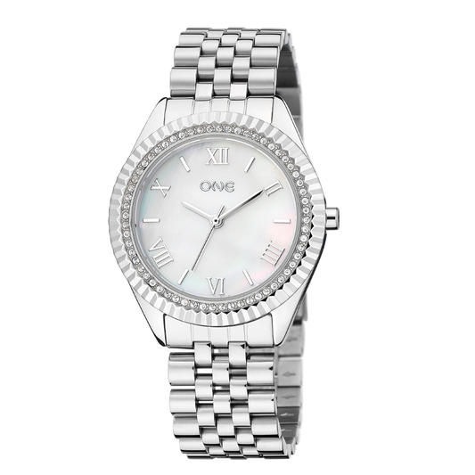 RELÓGIO ONE SENHORA CELEBRITY SILVER