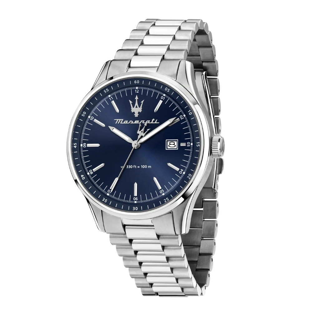 RELÓGIO MASERATI SORPASSO 42MM MOSTRADOR AZUL