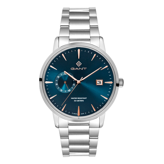 RELÓGIO GANT EASTHILL MOSTRADOR AZUL 43 MM