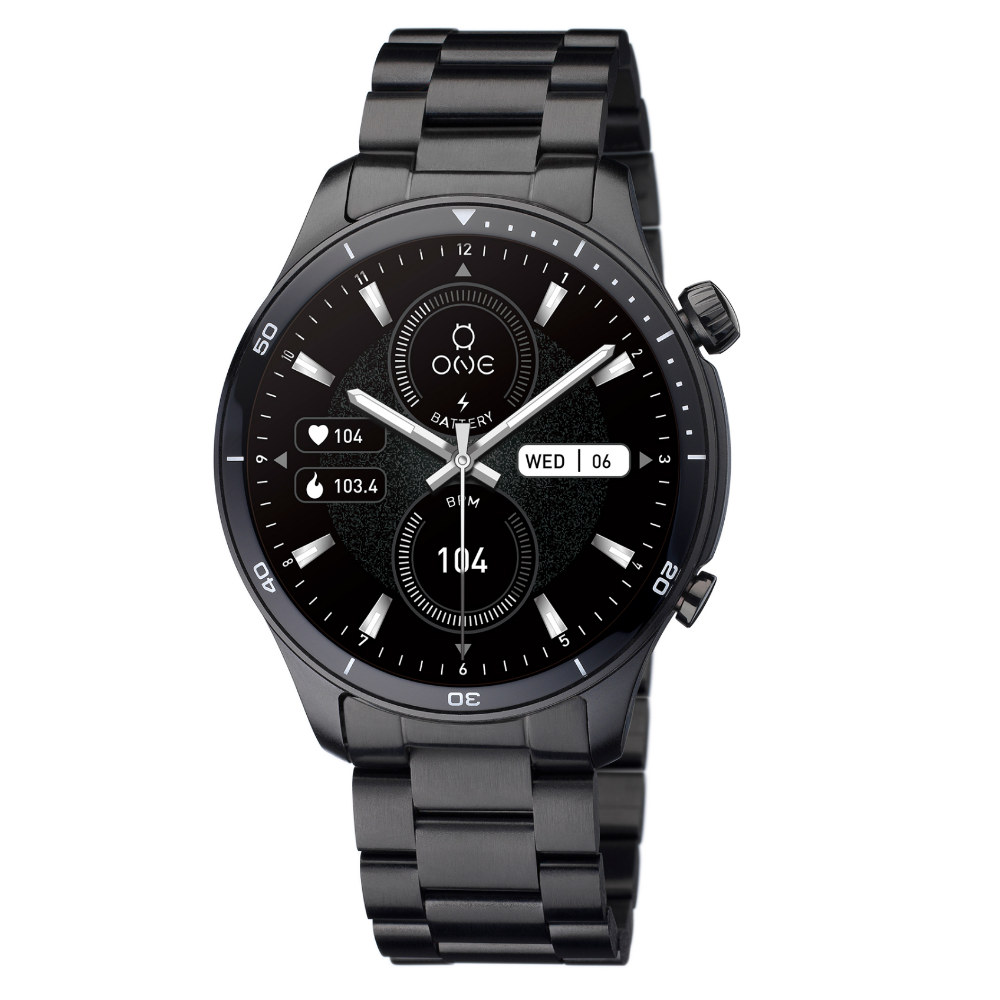 RELÓGIO SMARTWATCH ONE MEN ALPHACALL BLACK