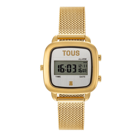 RELÓGIO TOUS D-LOGO MINI DIGITAL DOURADO