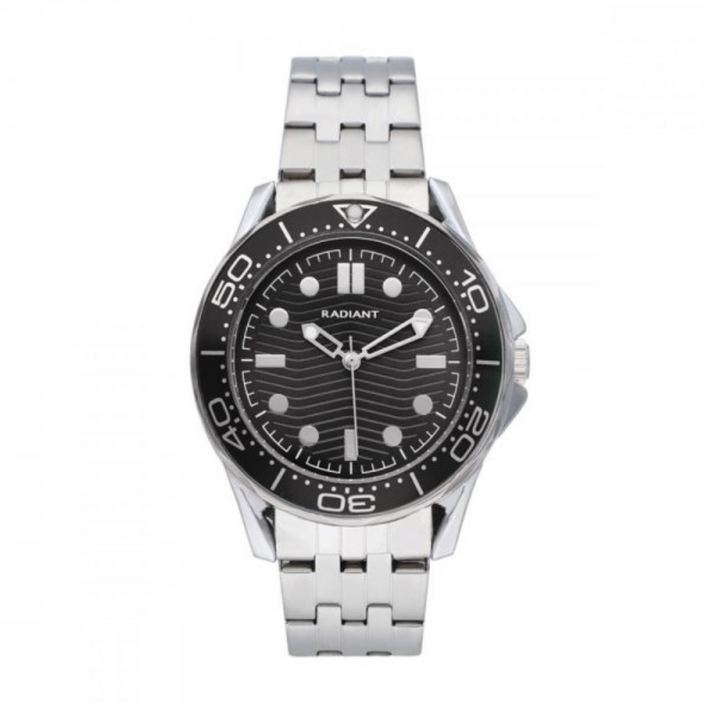 RELÓGIO RADIANT HOMEM CHRIS PRETO/PRATEADO