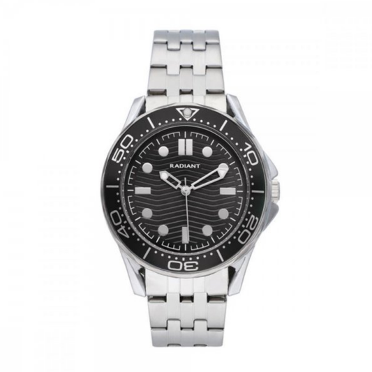 RELÓGIO RADIANT HOMEM CHRIS PRETO/PRATEADO