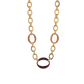 COLAR VIDAL & VIDAL EM BRONZE COM BANHO DE OURO 18K