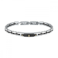 PULSEIRA MASERATI M AÇO E CERÂMICA COM OURO 18K " JM424AXU06"