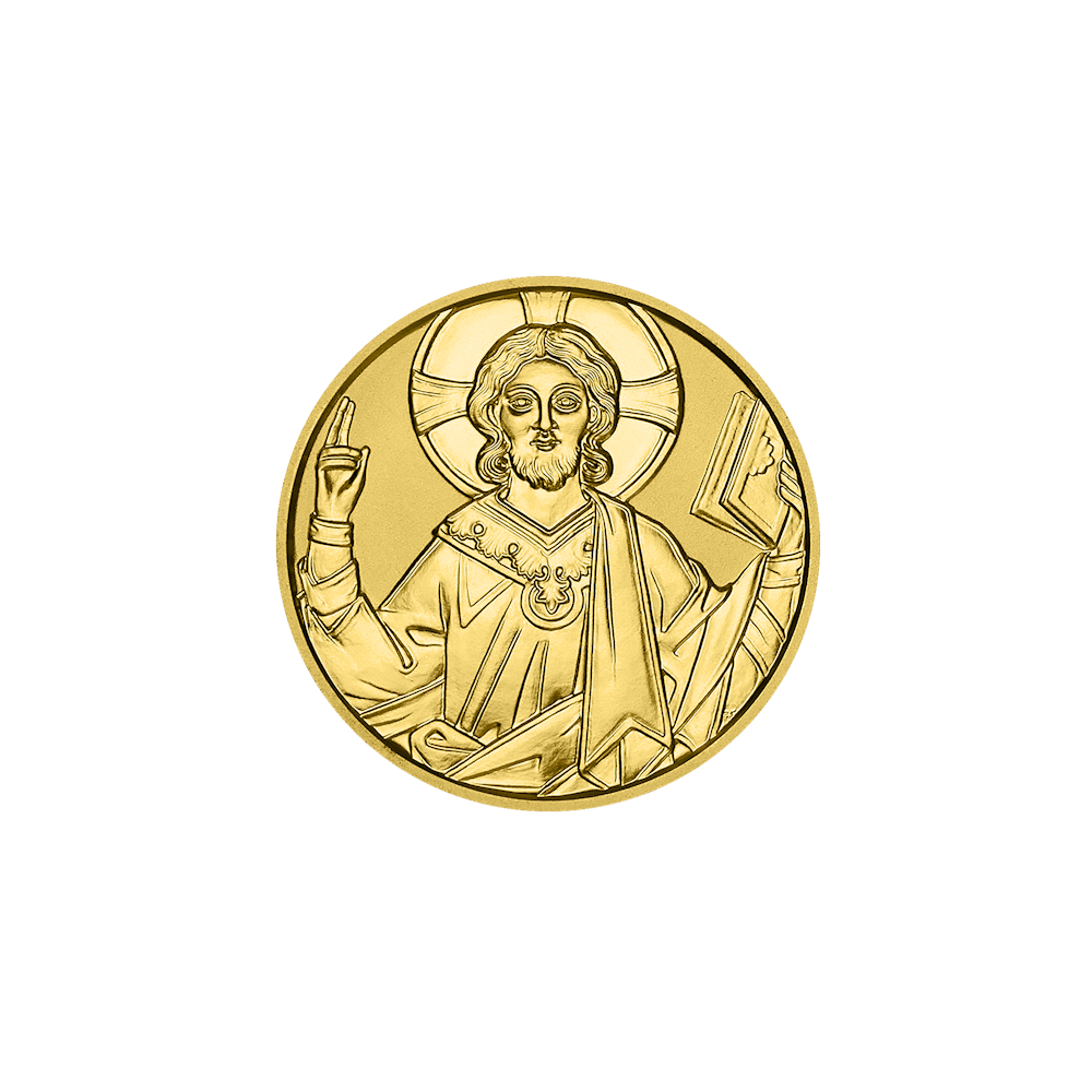 Moeda de ouro de 10g - 2000 anos de Cristianismo - Nascimento de Cristo - 2000