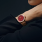 RELÓGIO RAYMOND WEIL MILESIME S AUT AÇO PVD MST BORDEAUX