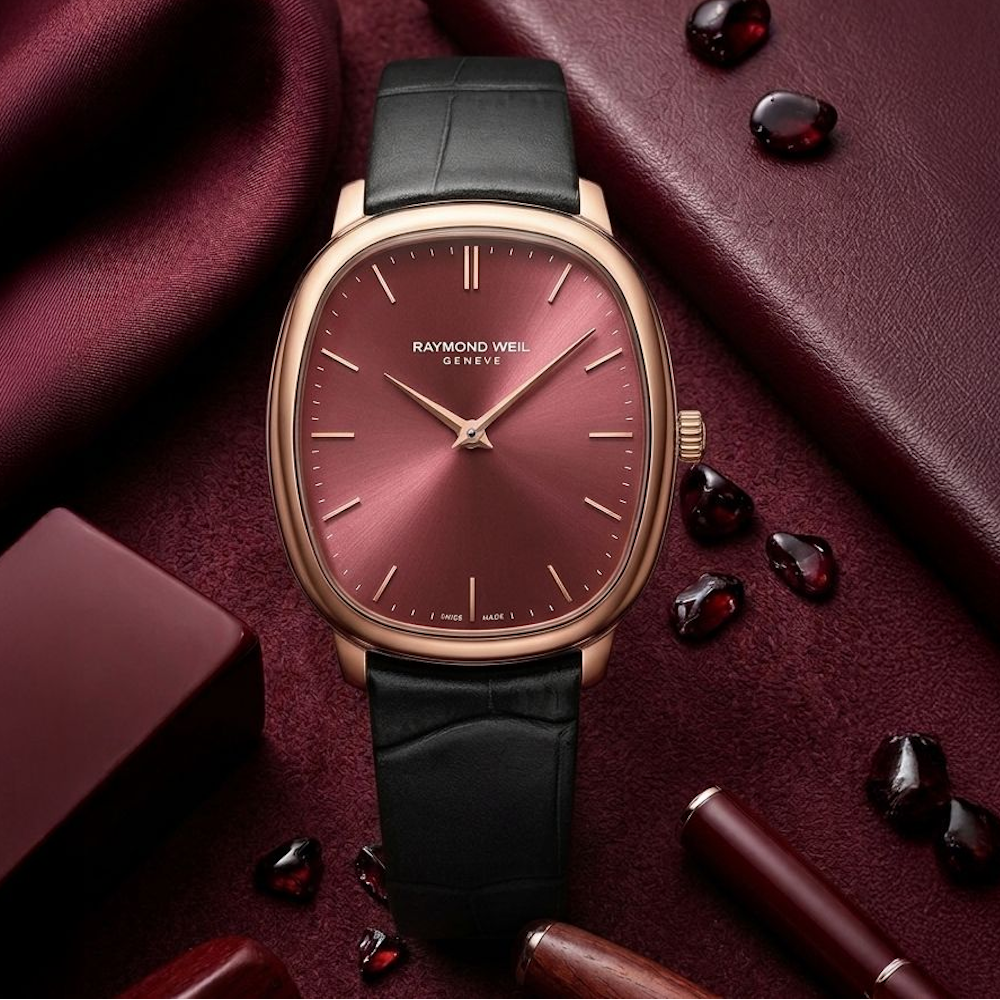 Relógio Raymond Weil Toccata Heritage Pvd Mst Bordeaux