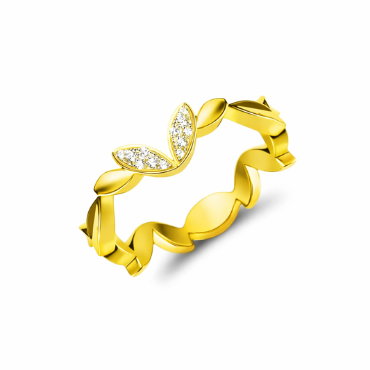 Anel Carlton Jewellery Ouro 18k com Diamantes