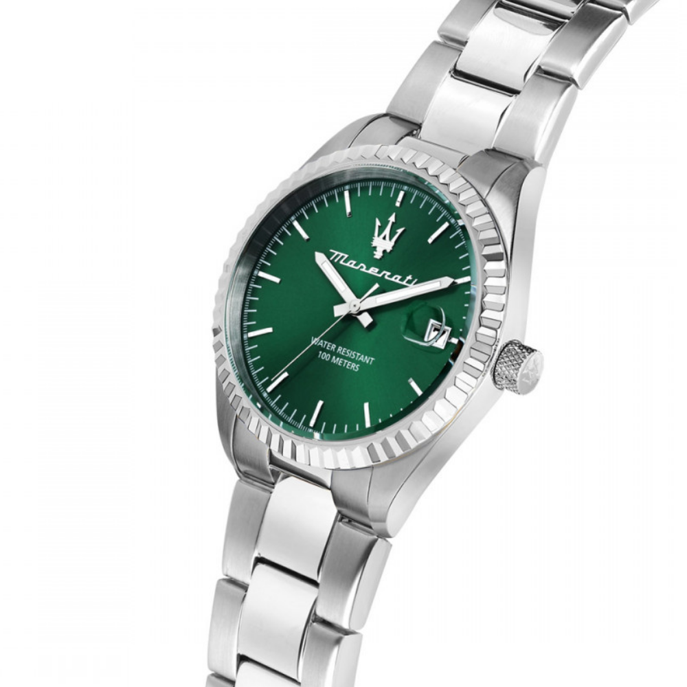 RELOGIO MASERATI COMPETIZIONE 43MM GREEN DIAL