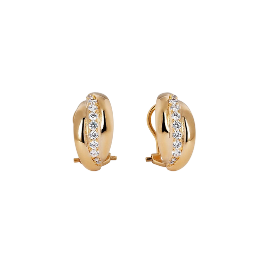 BRINCO VIDAL & VIDAL EM BRONZE COM BANHO DE OURO 18K