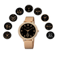 BOX ONE SENHORA SMARTWATCH GLAMCALL ROSE GOLD