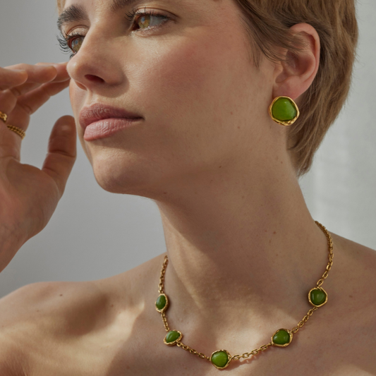 COLAR ONE ELEMENT GREEN