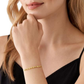 PULSEIRA MICHAEL KORS EM PRATA 925% PLAQUEADA A OURO DE 14K