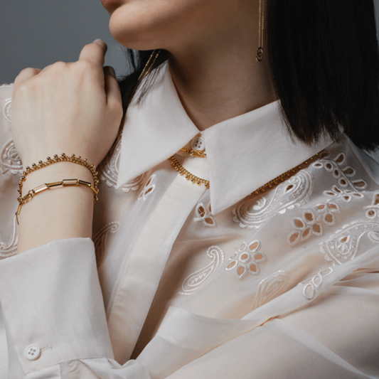 PULSEIRA LIU JO EM AÇO DOURADO