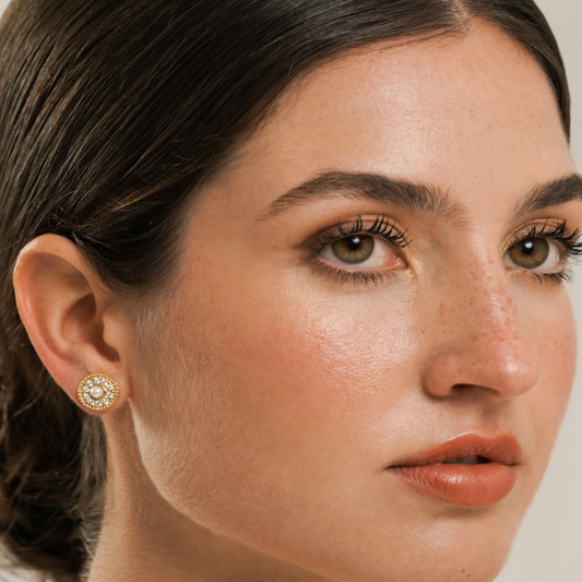 BRINCOS ONE SENHORA OPHELIA PETITE GOLD