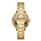 RELÓGIO MICHAEL KORS DOURADO COM MOSTRADOR PRETO