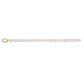 PULSEIRA TI SENTO EM PRATA 925% DOURADA COM PÉROLAS