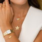 PULSEIRA ONE SENHORA FLEUR GOLD