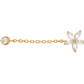 PULSEIRA UNIKE EM PRATA 925% MIX % MATCH NAVETE FLOWER