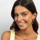 BRINCOS ONE SENHORA DROP GOLD